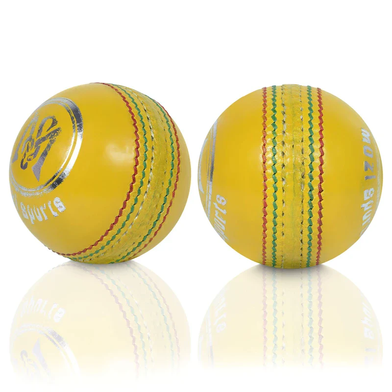 Indoor Leather Cricket Ball - Senior Standard Size Original Seams Machine Stitched Weight 114gm Cricket Balls (1) - Image 6