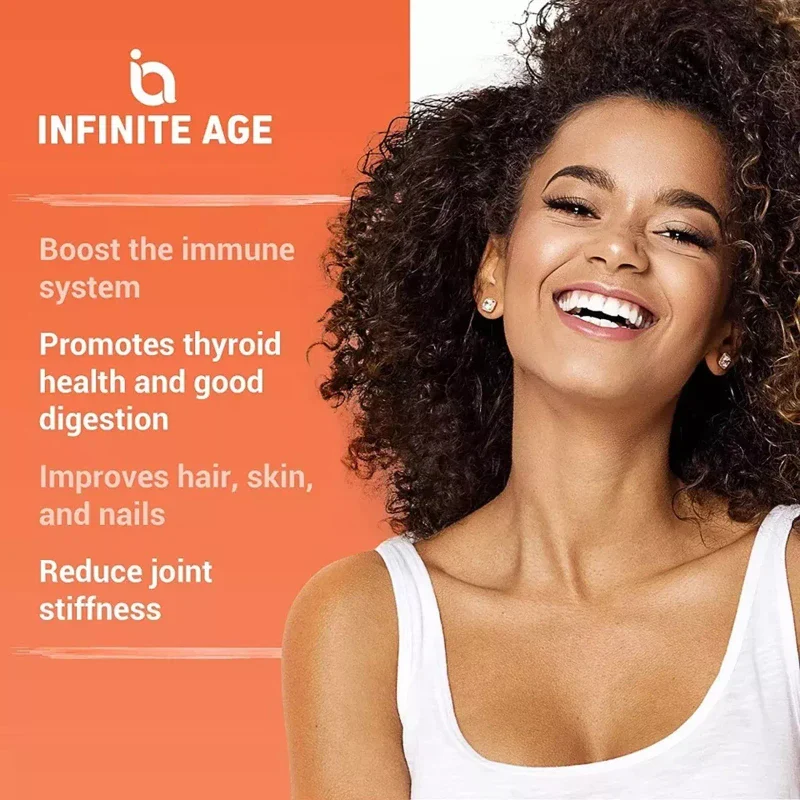 Infinite Age Sea Moss Advanced Superfood - Thyroid Care, Burdock, Bladderwrack - Image 5
