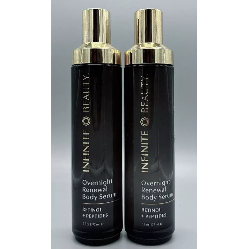 Infinite Beauty Overnight Renewal Body Serum Retinol + Peptides 6oz Lot of 2 New - Image 2