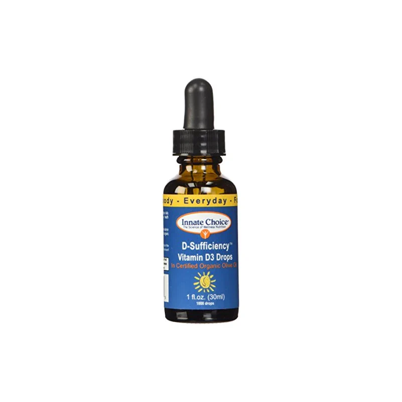 Innate Choice D Sufficiency Liquid Vitamin D3, 1 Fluid Ounce - Image 3