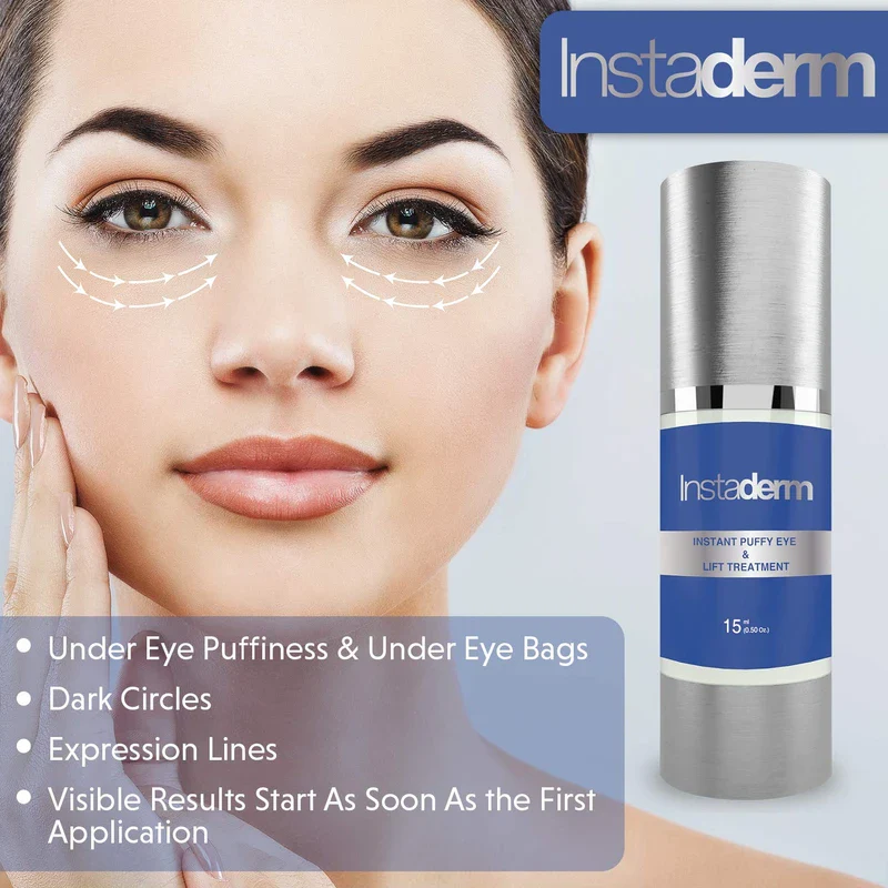Instant Puffy Eye & Lift Treatment – Removes Under Eye Bags & Puffiness. Eliminate Dark Circles & Wrinkles. Naturally Ageless Hydrating Cream. Disappears Before Your Eyes Within Minutes. - Image 5