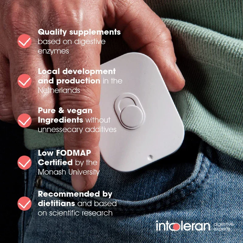 Intoleran Quatrase Forte for FODMAP Intolerance, Enzyme Mix to Support Healthy Digestion - 36 Vegan Capsules, White, 0.6 pounds - Image 3