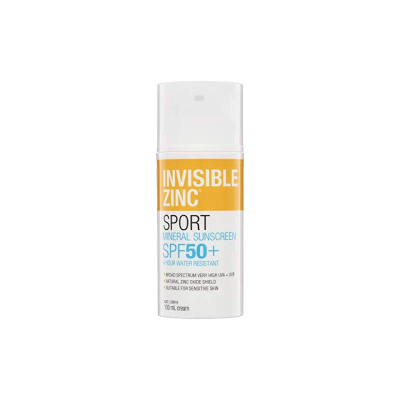 Invisible Zinc SPF50+ 4 Hours Water Resistant Sunscreen, 100ml - Image 2