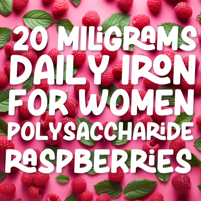 Iron Supplement for Women Iron Drops Daily Support, 20mg of Polysaccharide Iron Complex Iron Free Taste, Natural Sweeteners, Vegan and Pareben Free (Berry Daiquiri, 4 Fl Oz) - Image 2