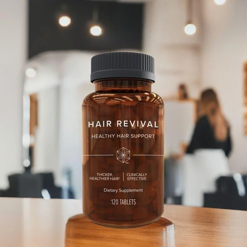 Isagenix Isagenix Hair Revival - Clinically Effective for Thicker, Healthier Hair - 1 Bottle - 120 ct Tablets - Image 3