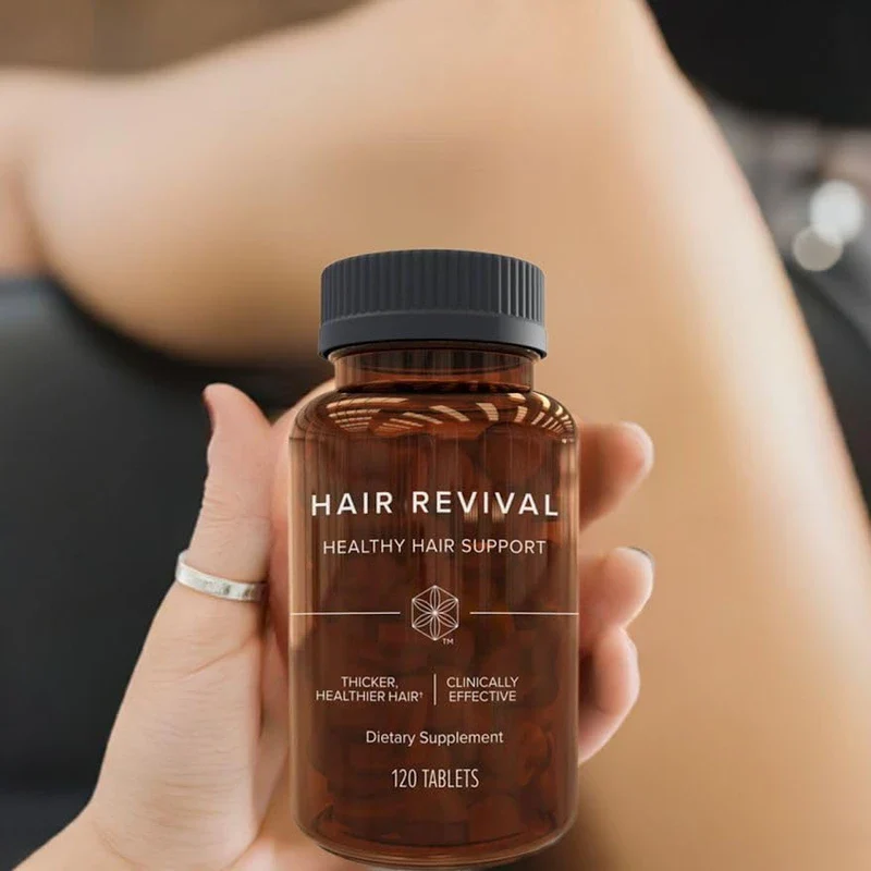 Isagenix Isagenix Hair Revival - Clinically Effective for Thicker, Healthier Hair - 1 Bottle - 120 ct Tablets - Image 7