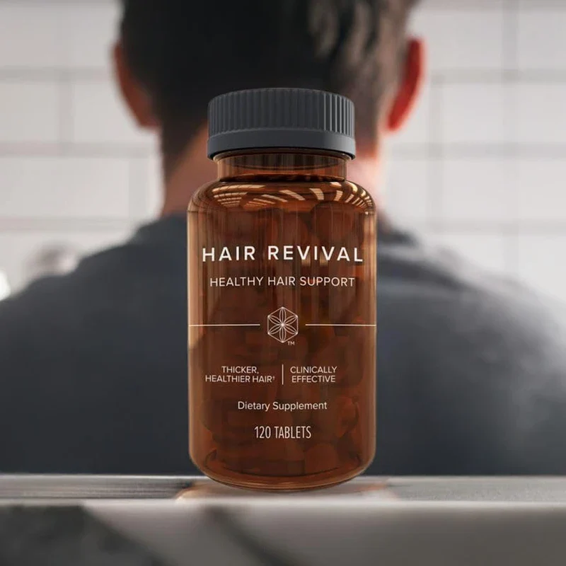 Isagenix Isagenix Hair Revival - Clinically Effective for Thicker, Healthier Hair - 1 Bottle - 120 ct Tablets - Image 8