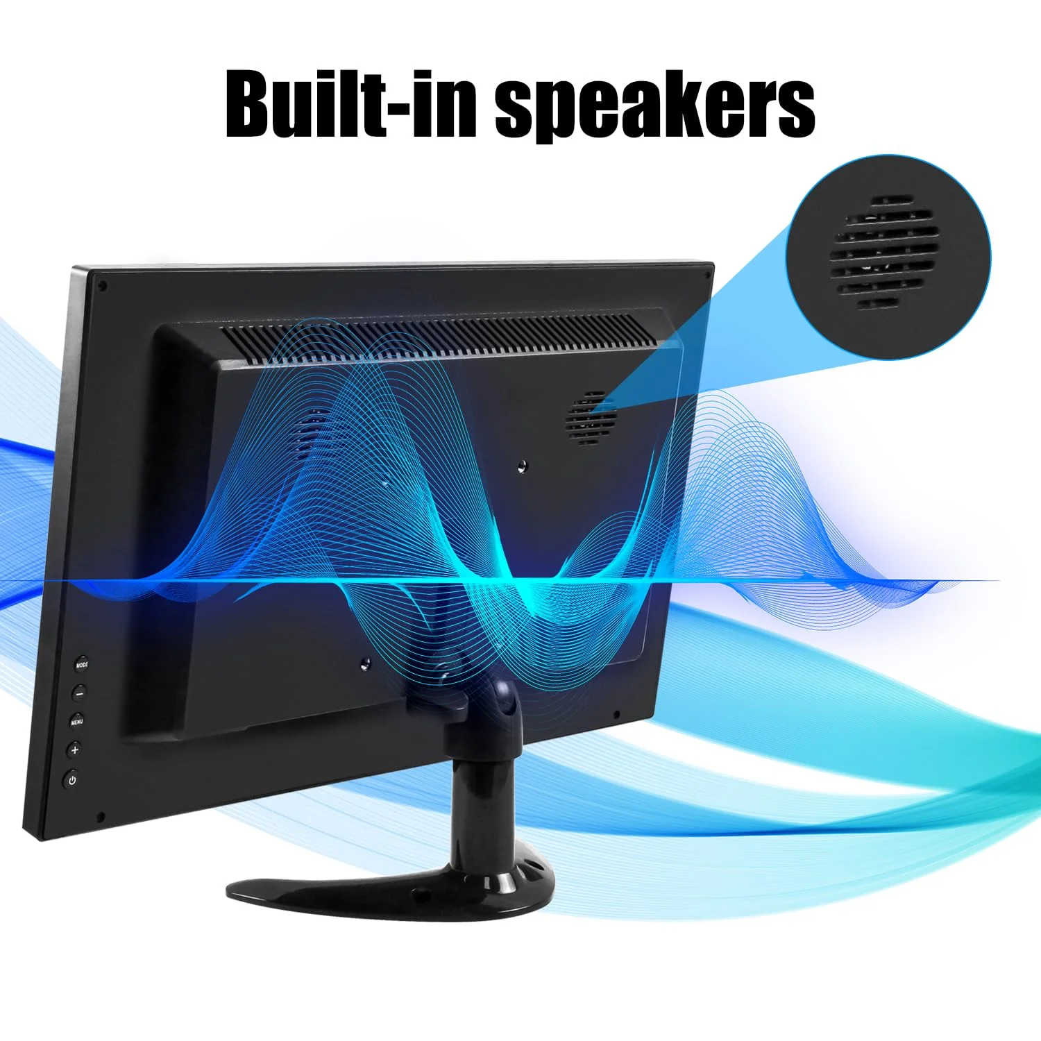 Jhcztrk 14 Inch Touchscreen Portable Monitor 1080P Touchscreen Display, 350cd/m², HDR, HDMI USB C, Built-in Speakers, VESA Compatible, Travelling Second Monitors for Laptops and Mobile Phones - Image 4