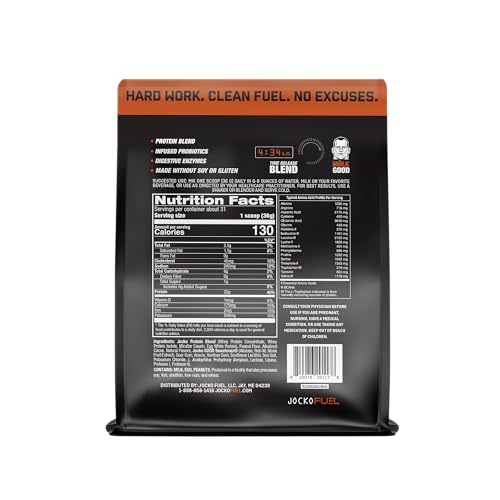 Jocko Fuel Mölk Whey Protein Powder 22g Low Sugar Monk Fruit Blend - Muscle Recovery & Growth, Packaging May Vary (31 Servings, Chocolate Peanut Butter) - Image 10