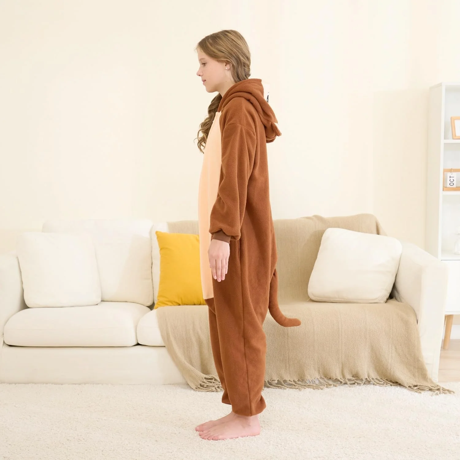 Joyxiam Kids Onesie Animal One-piece Pajamas Halloween Cosplay Costume Christmas Pjs 10-12 Years - Image 5