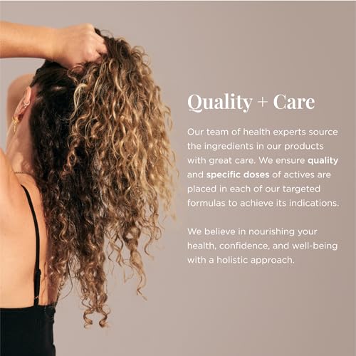 JSHealth Vitamins Hair and Energy Formula Hair Growth Vitamins | Hair Vitamins for Women and Men | Zinc and Iodine Hair Supplements for Hair Growth | Hair Loss Supplements | (30 Capsules) - Image 3