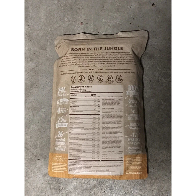 Ka'Chava Kachava Superfood Plant-based Protein CHAI EXP 11/25 - Image 2