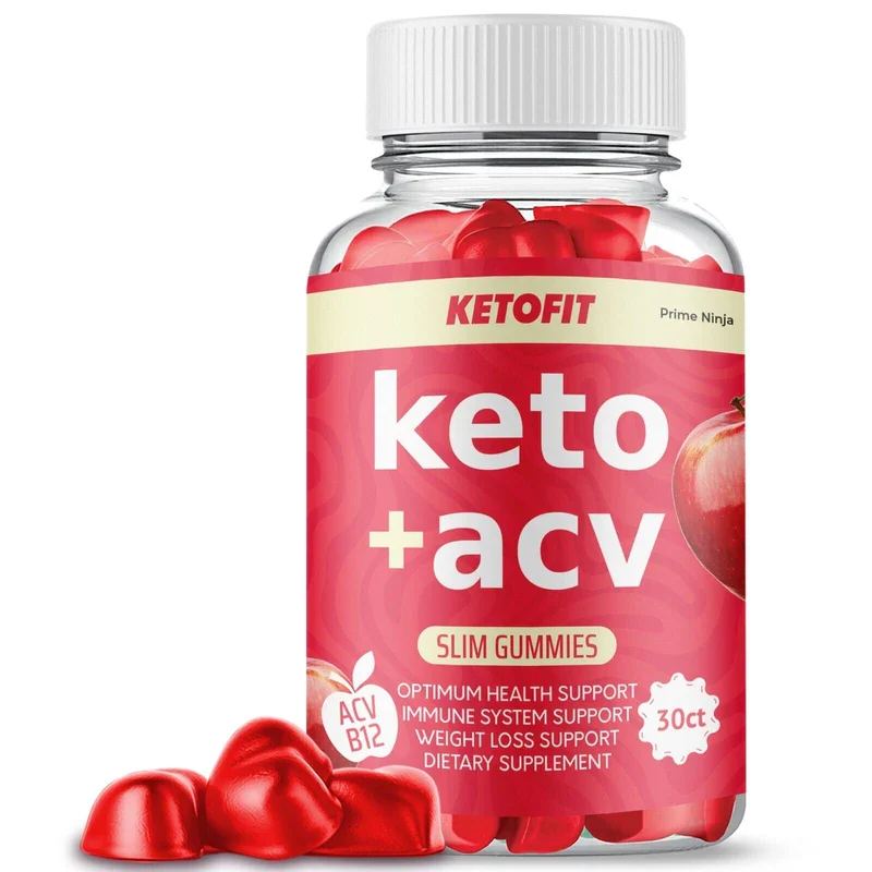 KetoFit Keto ACV Gummies, Keto Fit Max Strength ACV Gummies (5 Pack) - Image 2