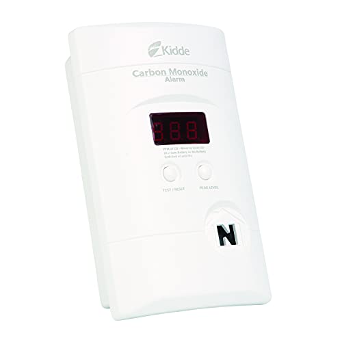 Kidde Carbon Monoxide Detector, Plug In Wall with 9-Volt Battery Backup, Digital LED Display - Image 5
