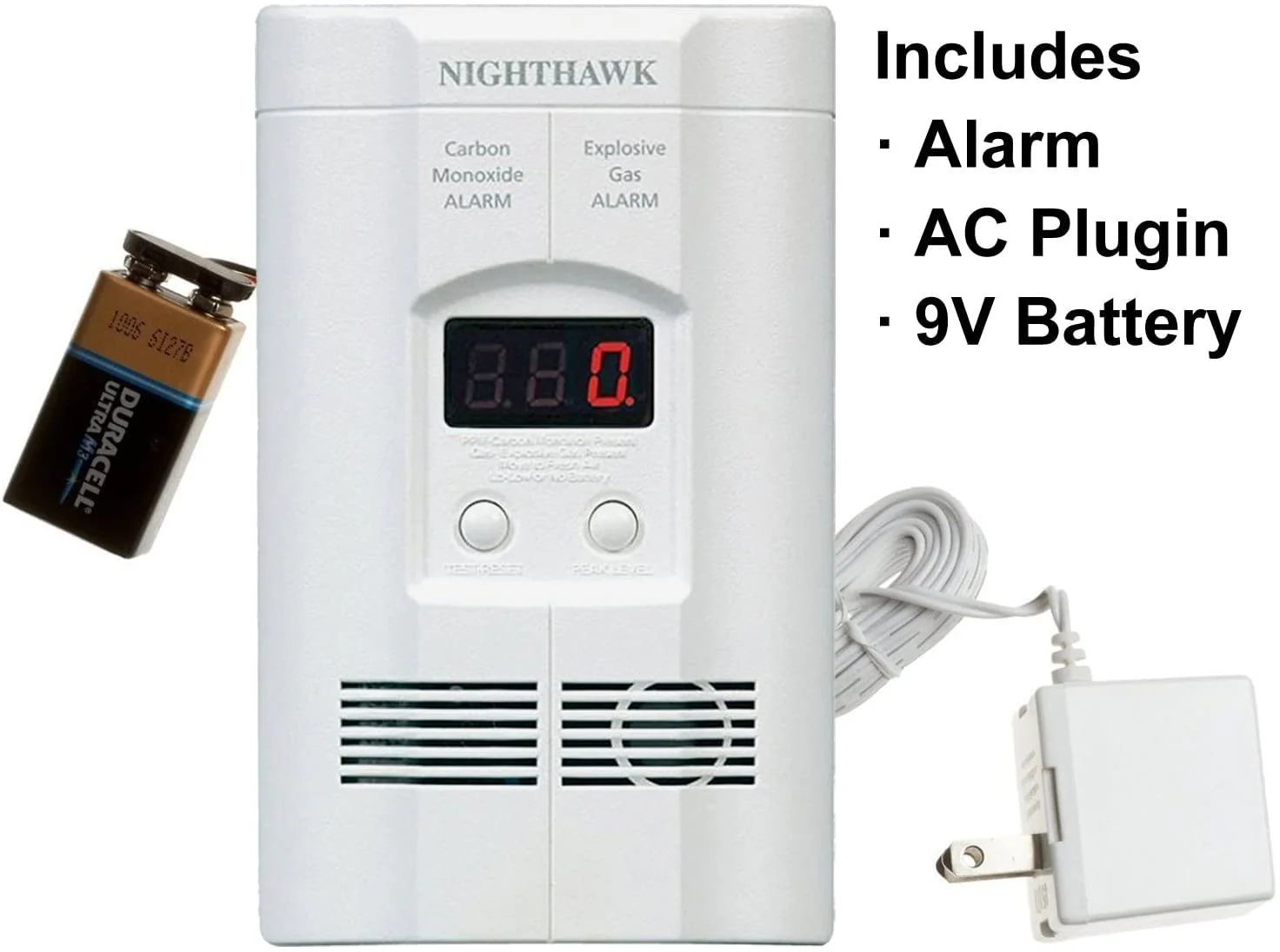 Kidde Carbon Monoxide Detector & Smoke Detector, 10-Year Battery, LED Indicators, Replacement Alert, Test-Reset Button - Image 5