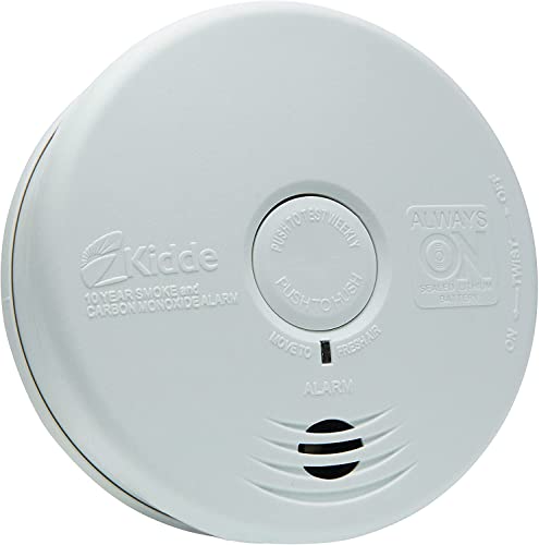 Kidde Smoke & Carbon Monoxide Detector Combo, 10-Year Battery, Replacement Alert, 4 Count (Pack of 1) - Image 2