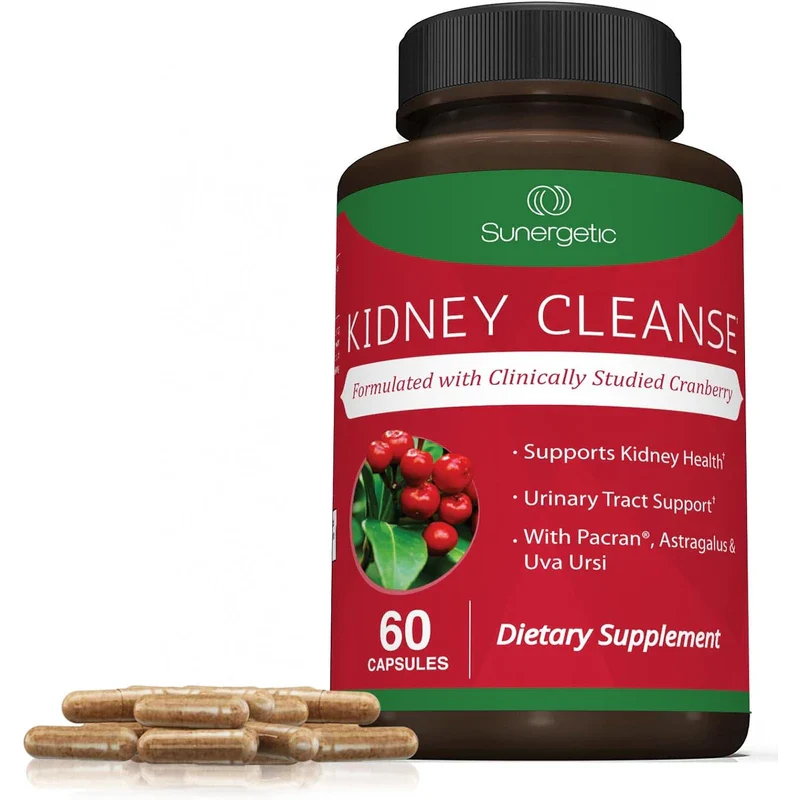 Kidney Cleanse Supplement-Kidney Support Formula With Cranberry - 60 Capsules - Image 6