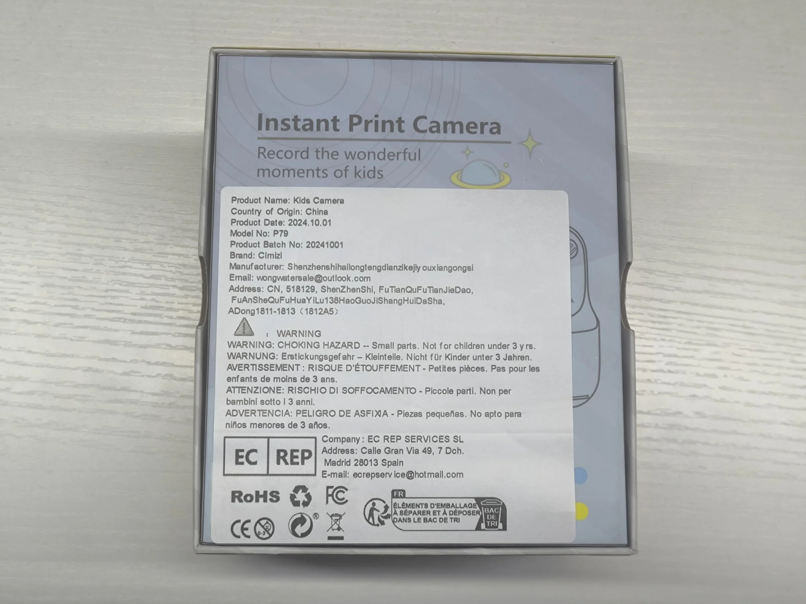 Kids Instant Digital Cameras for Boys and Girls, 1080P HD Dual-Lens Selfie Digital Camera with Print Paper & 32G Card, Christmas Birthday Gifts Toys for Toddler and Teenagers Age 3-16 Years Old - Image 4