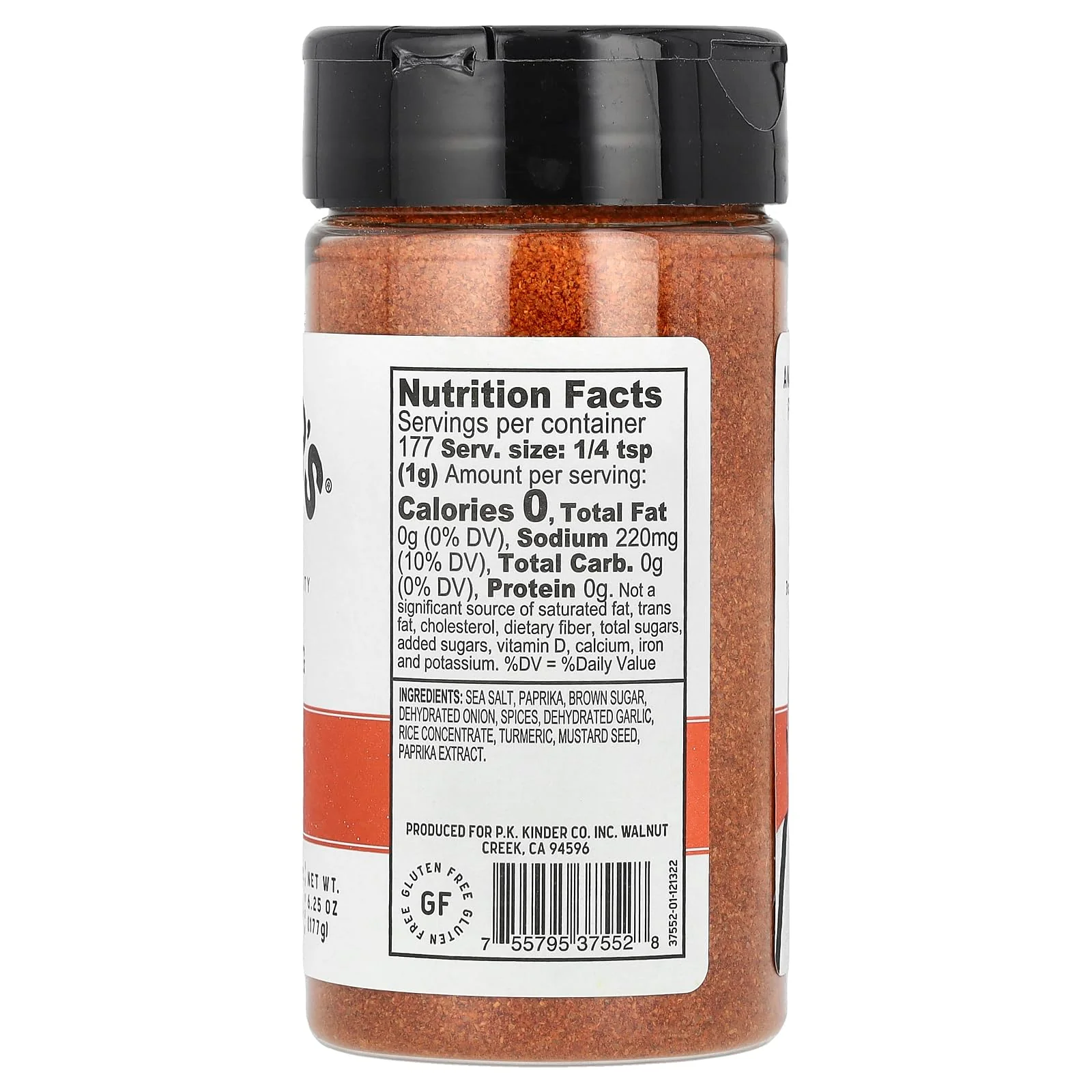 Kinder's, Rub The BBQ Blend, 6.25 Ounce - Image 3