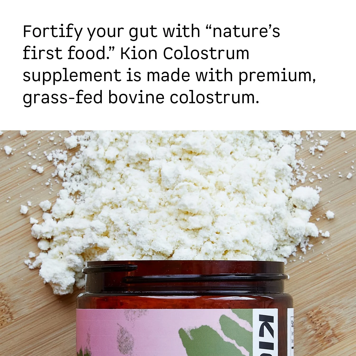 Kion Colostrum | Grass-Fed Bovine | Gut Health and Immune Support | 30 Servings - Image 3