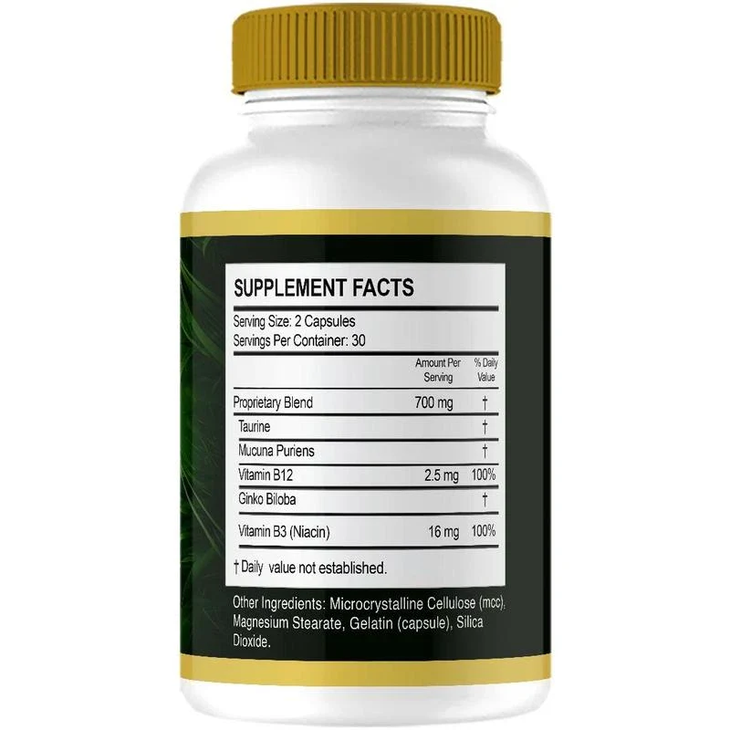 kivus Nerve Forte - Nerve Forte Dietary Supplement, 60 Capsules - Specification: Default - Image 3