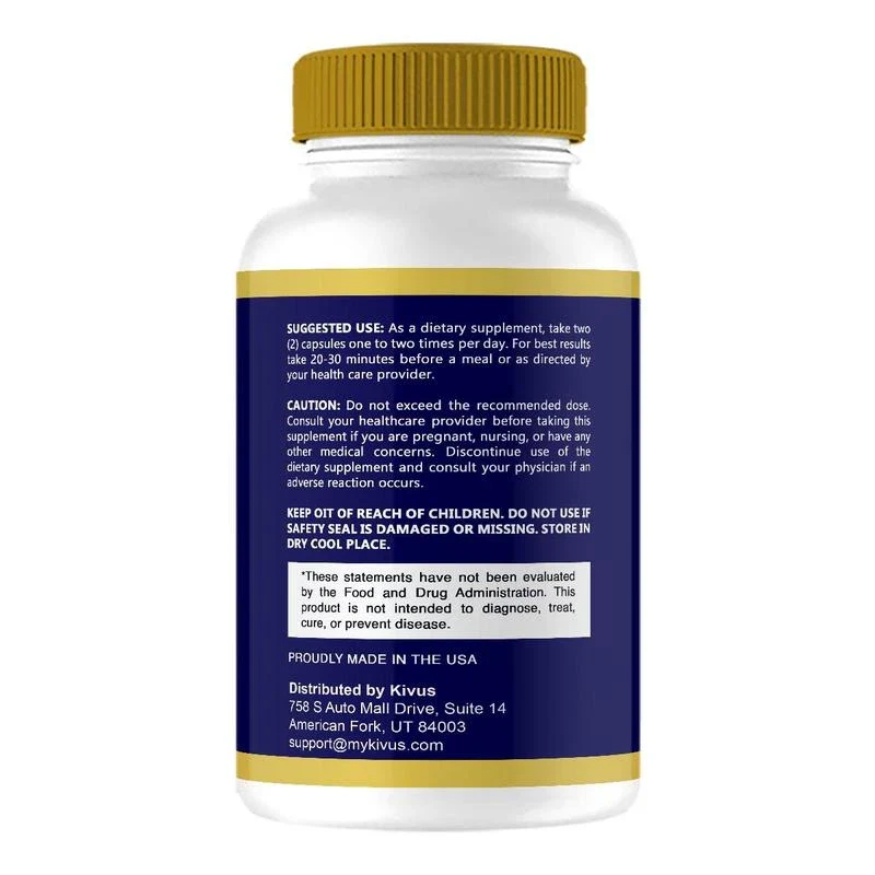 kivus Nerve Forte - Nerve Forte Dietary Supplement, 60 Capsules - Specification: Default - Image 6