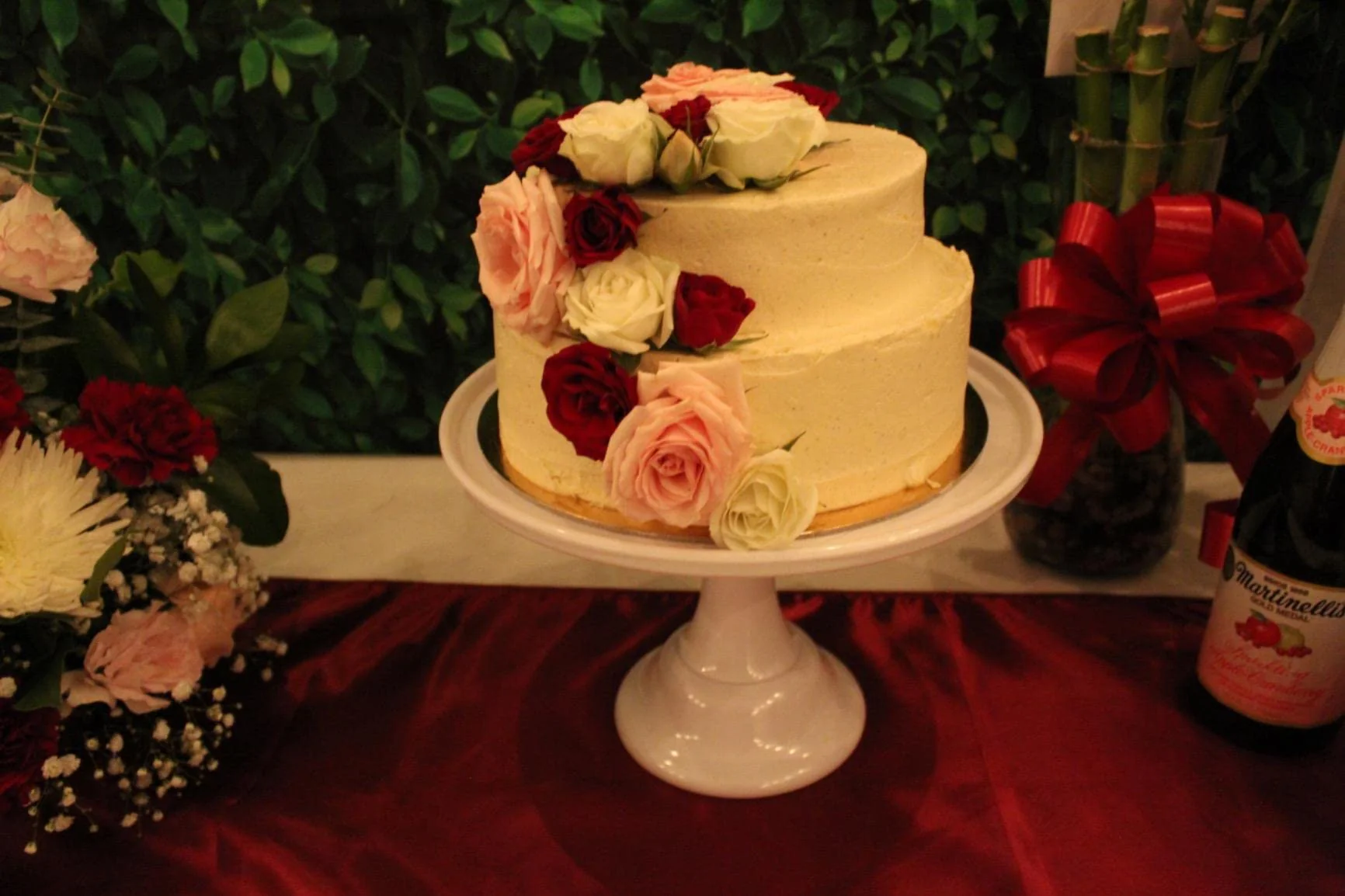 KLASKWARE Round Cake Stand White 11" Melamine Cake Display Stand Dessert Cupcake Display Tray for holiday,Graduation,Wedding,Birthday,Party,Baby Shower,Anniversary,Ceremony,Christmas - Image 2