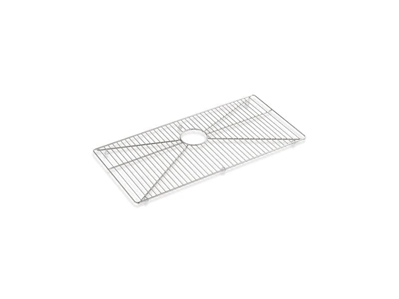Kohler, 21616-ST, Lyric Sink Rack for K-RH23374-4PC and K-RC21612-2PC, Stainless Steel