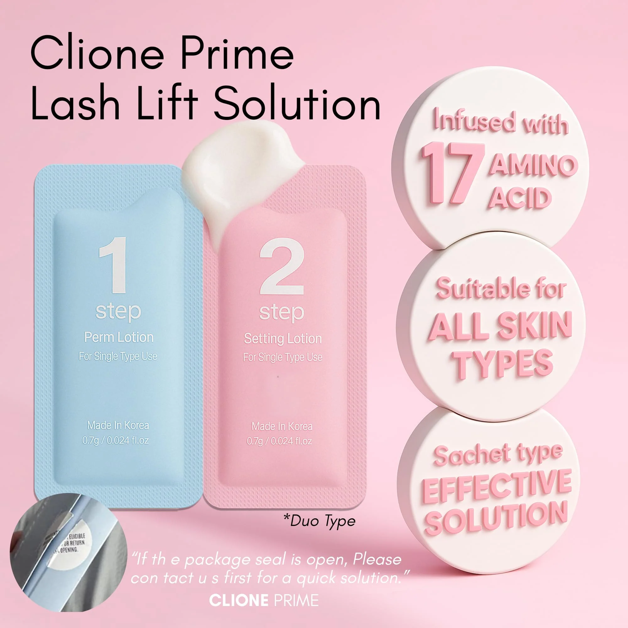 Korean Lash Lift Kit - Eye Brow Lamination Kit Eyelash Perm Kit Eyelash Lift Kit Lash Perm Eyebrow Lamination - Image 5