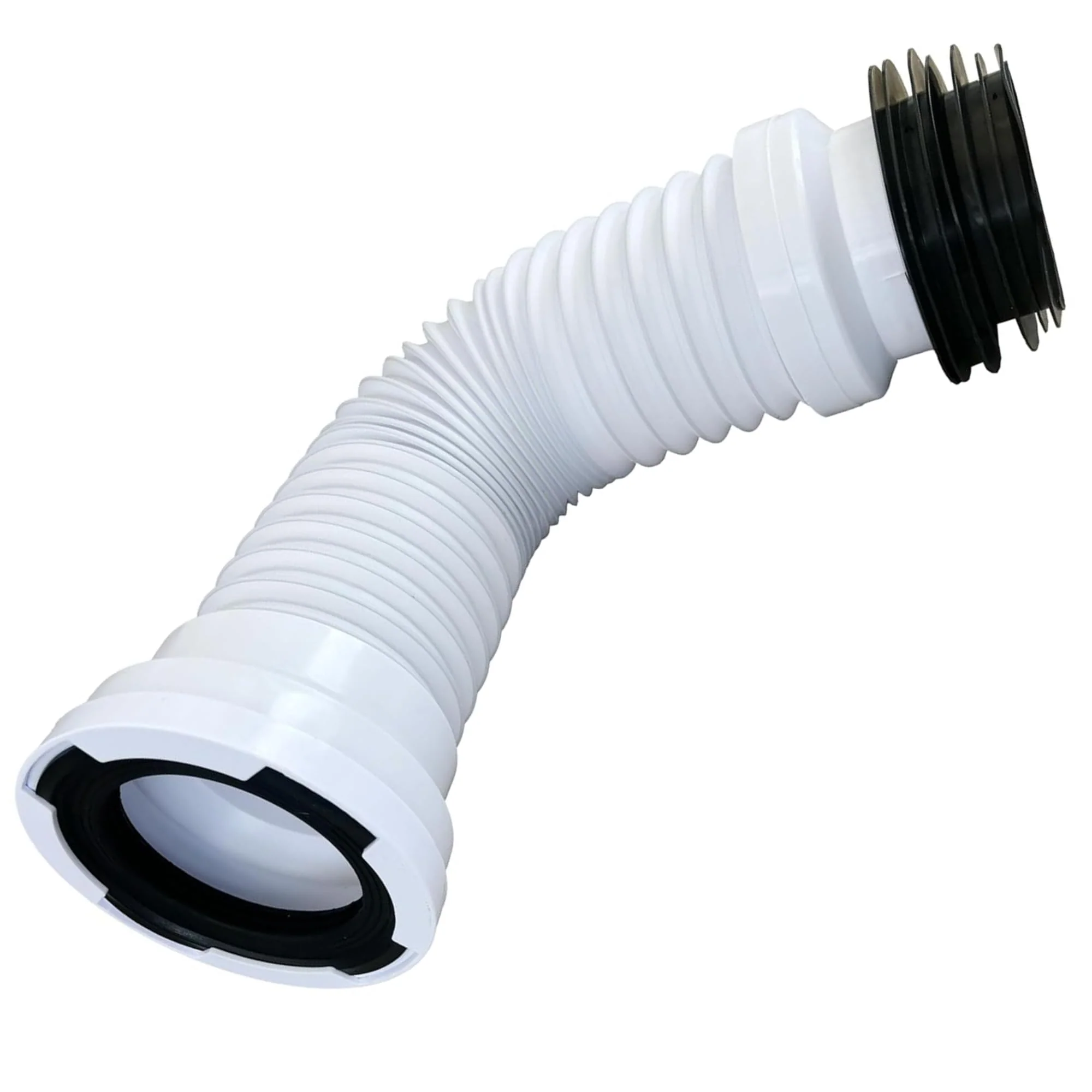 Kudos-Trading - Flexible Toilet Pan Connector Universal WC Flexi Slinky Waste Soil Pipe 300mm-700mm, Adjustable Length, Easy to Install, Anti-Kink & Odour Resistant, Suitable for All Standard Toilets - Image 7