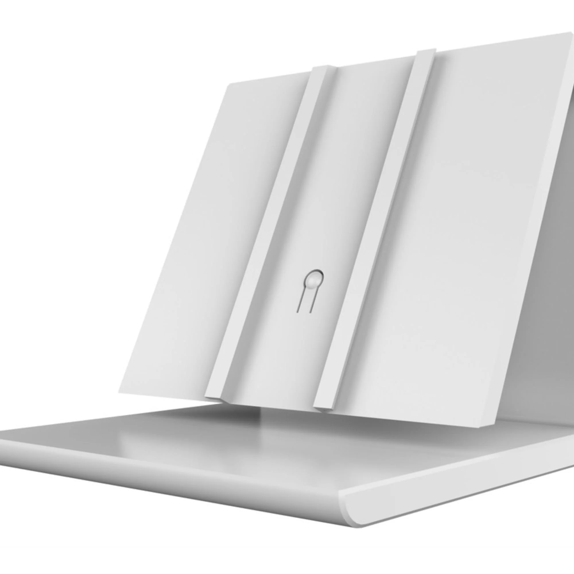 Kudos-Trading - Heatmiser Neo Air Stand Elegant White Durable & Lightweight Optimal Viewing Angle Easy Installation Non Slip Base Eco Friendly Perfect Fit for Heatmiser Neo Air Enhanced Connectivity - Image 2