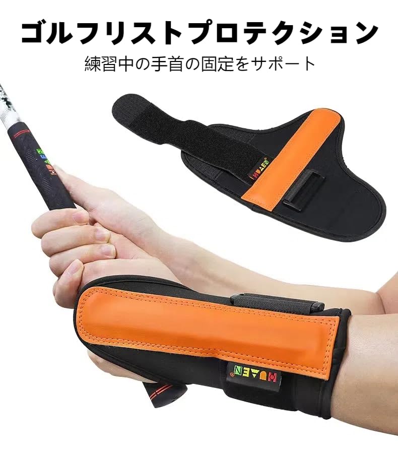 KUENZ ゴルフリストブレースリストヒンジスイングエイド、効率的なゴルフスイングトレーニング機器手首の角度を矯正し、初心者のための筋肉の記憶を開発するためのリストヒンジトレーナー。 - Image 6