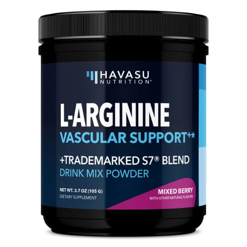 L-Arginine Powder - Nitric Oxide Supplement for Men and Women with L-Citrulline and Beet Root - Pre and Post Workout Support for Endurance and Recovery - Mixed Berry Flavor, 1 Month Supply (30 Scoops) - Image 11