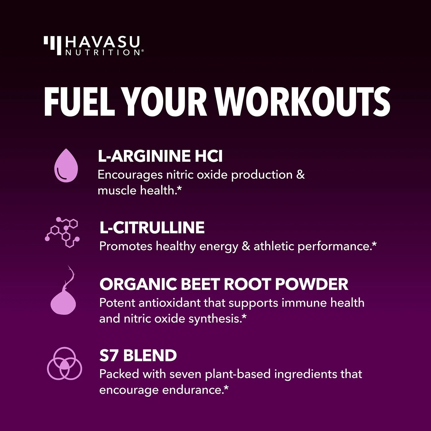 L-Arginine Powder - Nitric Oxide Supplement for Men and Women with L-Citrulline and Beet Root - Pre and Post Workout Support for Endurance and Recovery - Mixed Berry Flavor, 1 Month Supply (30 Scoops) - Image 7