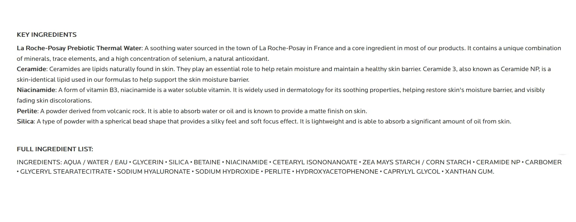 La Roche-Posay Toleriane Double Repair Matte Face Moisturizer, Daily Moisturizer For Oily Skin With Ceramide And Niacinamide For All Skin Tones, Oil Free, Non-Comedogenic - Image 5