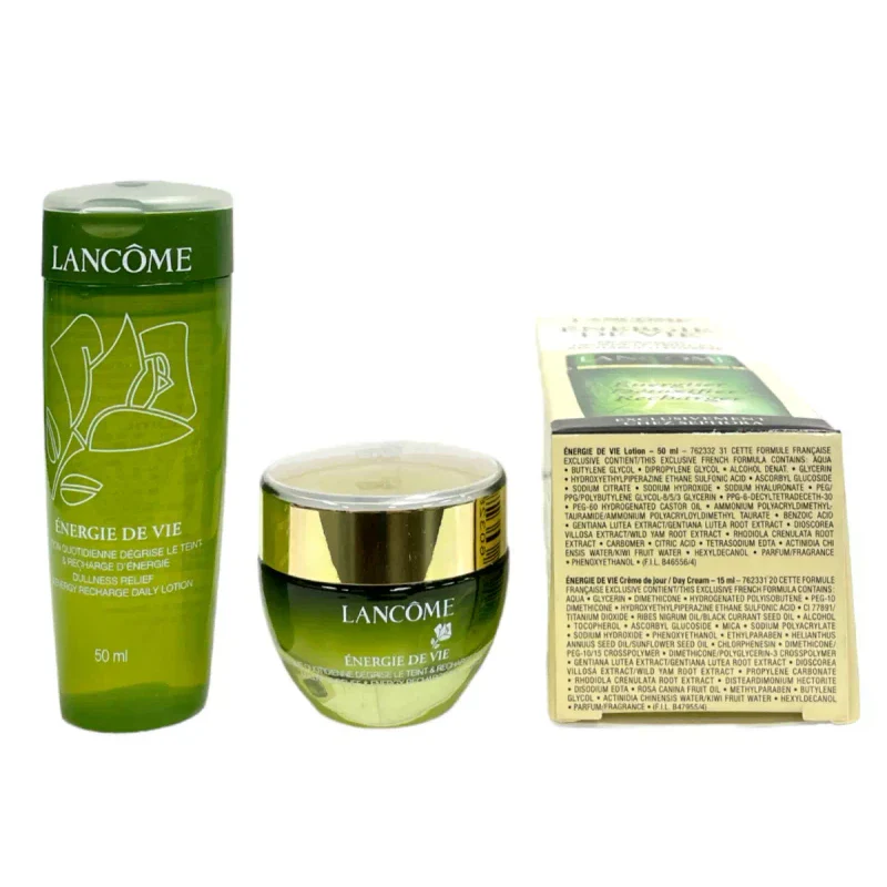 Lancôme Lancome Energie De Vie Set; Lotion & Cream (50mL | 15mL) NEW AS SEEN IN PICS - Image 2