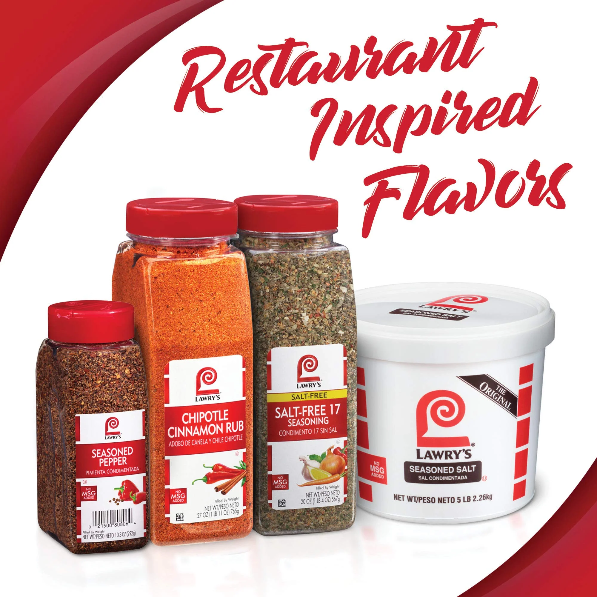 Lawrys Seasoned Salt, 5 lb - One 5 Pound Container of All-Purpose Seasoned Salt Made With Perfect Blend of Salt, Garlic, Turmeric, Celery, Paprika and Other Spices - Image 5