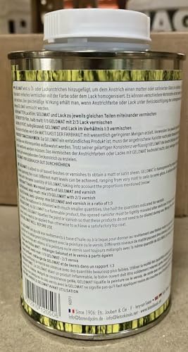Le Tonkinois Gelomat, matting agent 0.5 L - Image 2