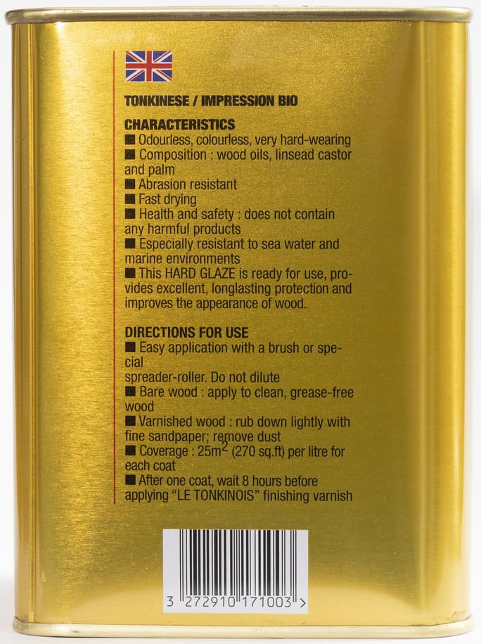 Le Tonkinois Marine Nº1 Linseed Oil Varnish 1 liter - Image 4