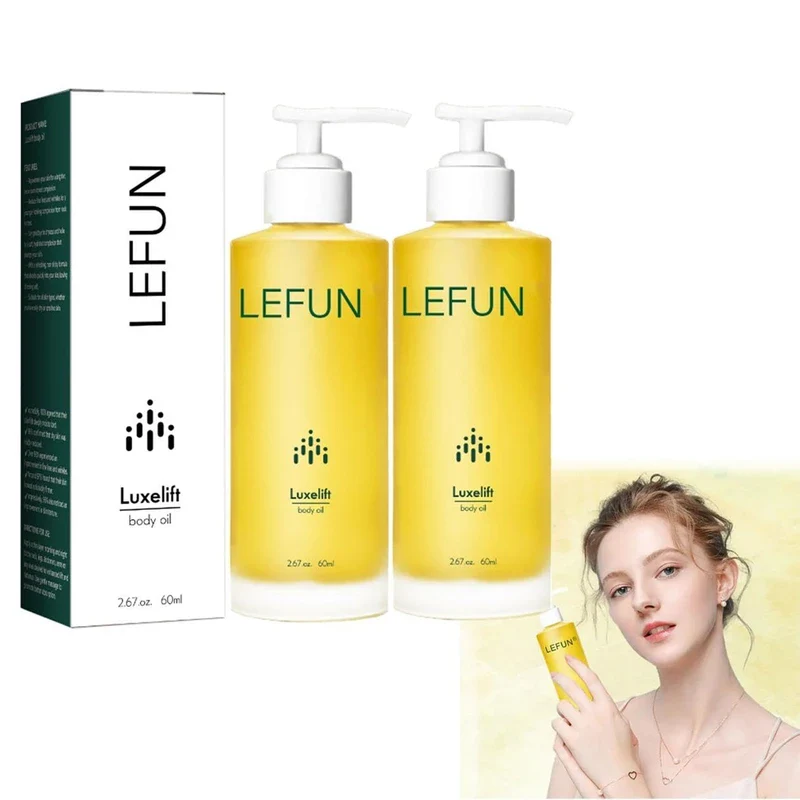 LEFUN Skin Firming oil, 60 ML Lefun Skin Firming Rejuvenating oil, Lefun Rejuvenating Oil Serum, Skin Firming Serum for Face and Body, For All Skin Types (2PC)