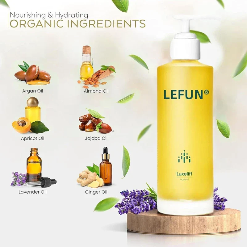 LEFUN Skin Firming oil, 60 ML Lefun Skin Firming Rejuvenating oil, Lefun Rejuvenating Oil Serum, Skin Firming Serum for Face and Body, For All Skin Types (2PC) - Image 4