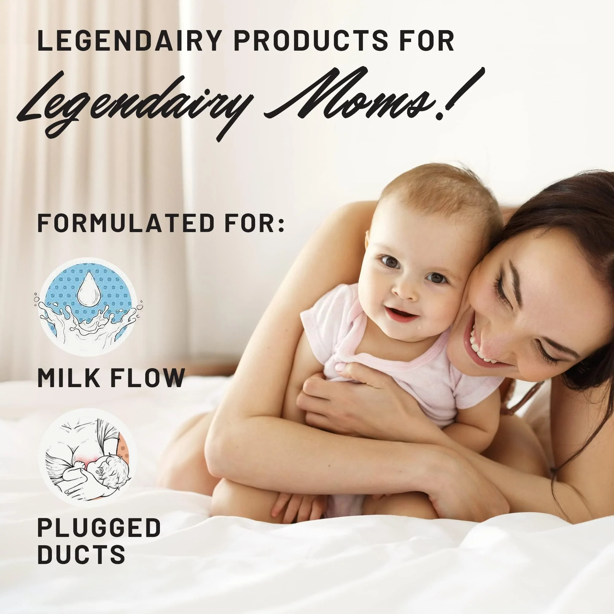 Legendairy Milk Sunflower Lecithin 1200mg, Lactation Support, Sunflower Lecithin Supplement for Clogged Milk Ducts, Made in USA, 200 Softgels - Image 6