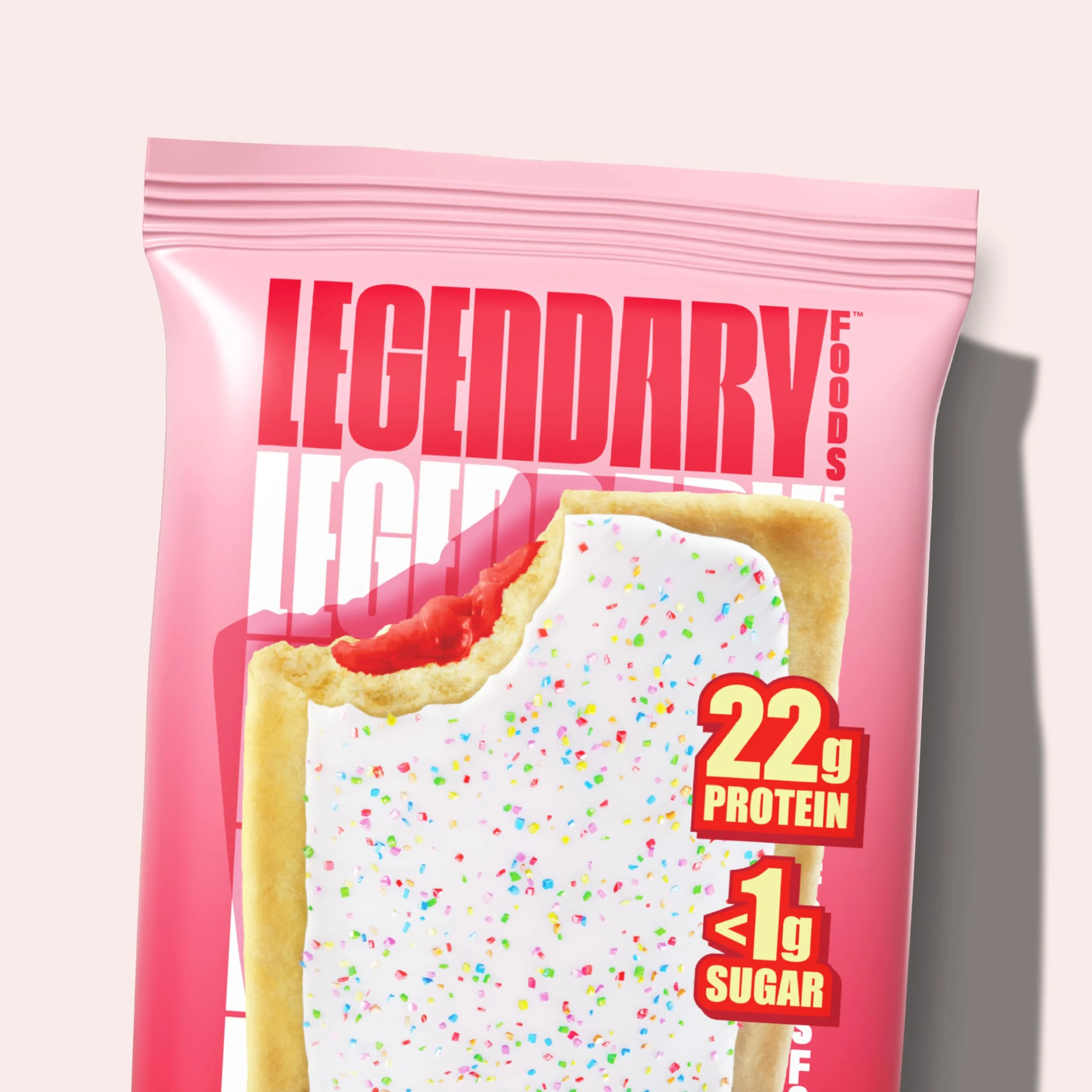 Legendary Foods 22g Protein Pastry+ Premium Low Carb Meal Replacement Bar - Low Glycemic, Gluten Free Protien Snacks - Healthy Keto Snack Box, 8x Zero Sugar Energy Bars - Bariatric Diabetic Friendly - Image 4