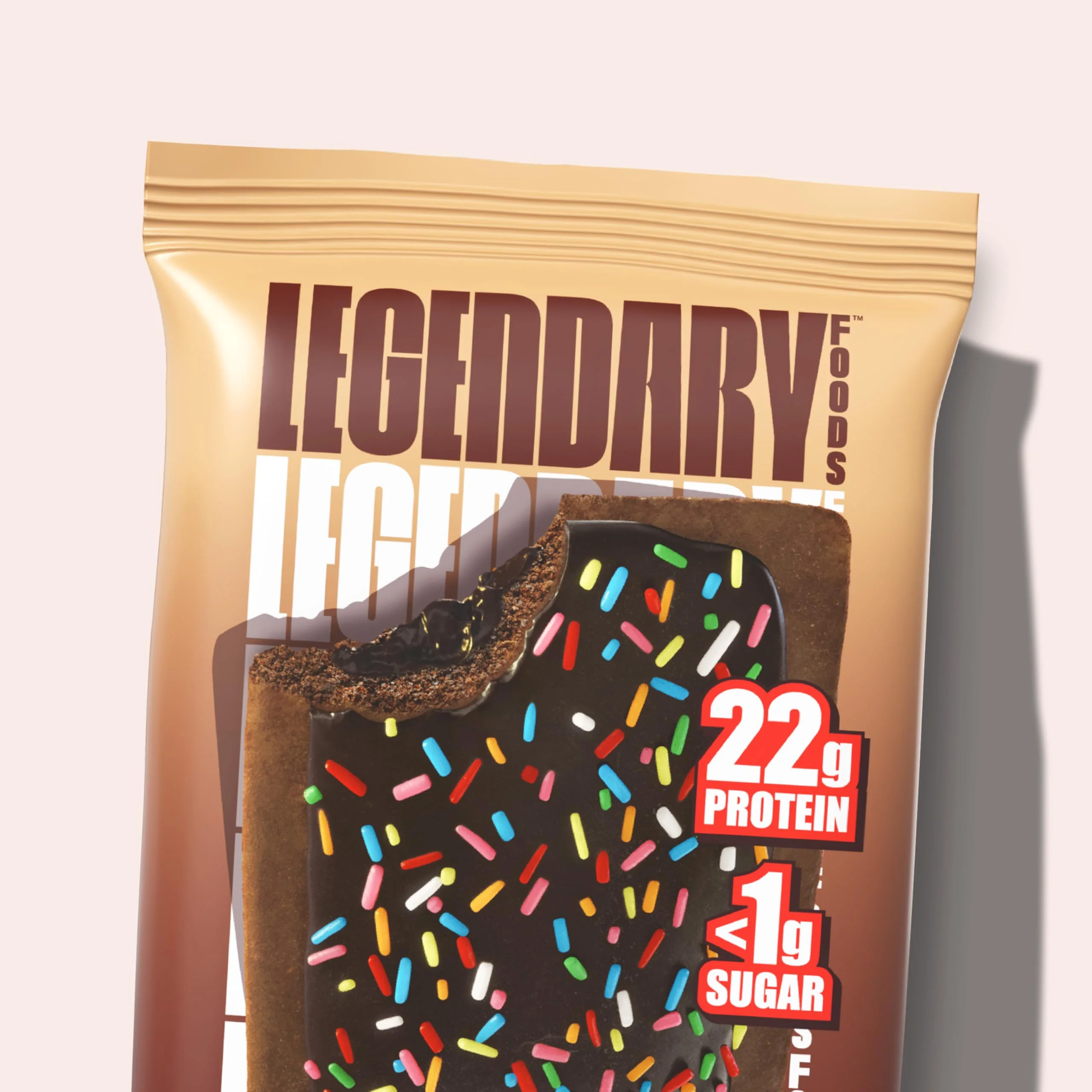 Legendary Foods 22g Protein Pastry+ Premium Low Carb Meal Replacement Bar - Low Glycemic, Gluten Free Protien Snacks - Healthy Keto Snack Box, 8x Zero Sugar Energy Bars - Bariatric Diabetic Friendly - Image 4