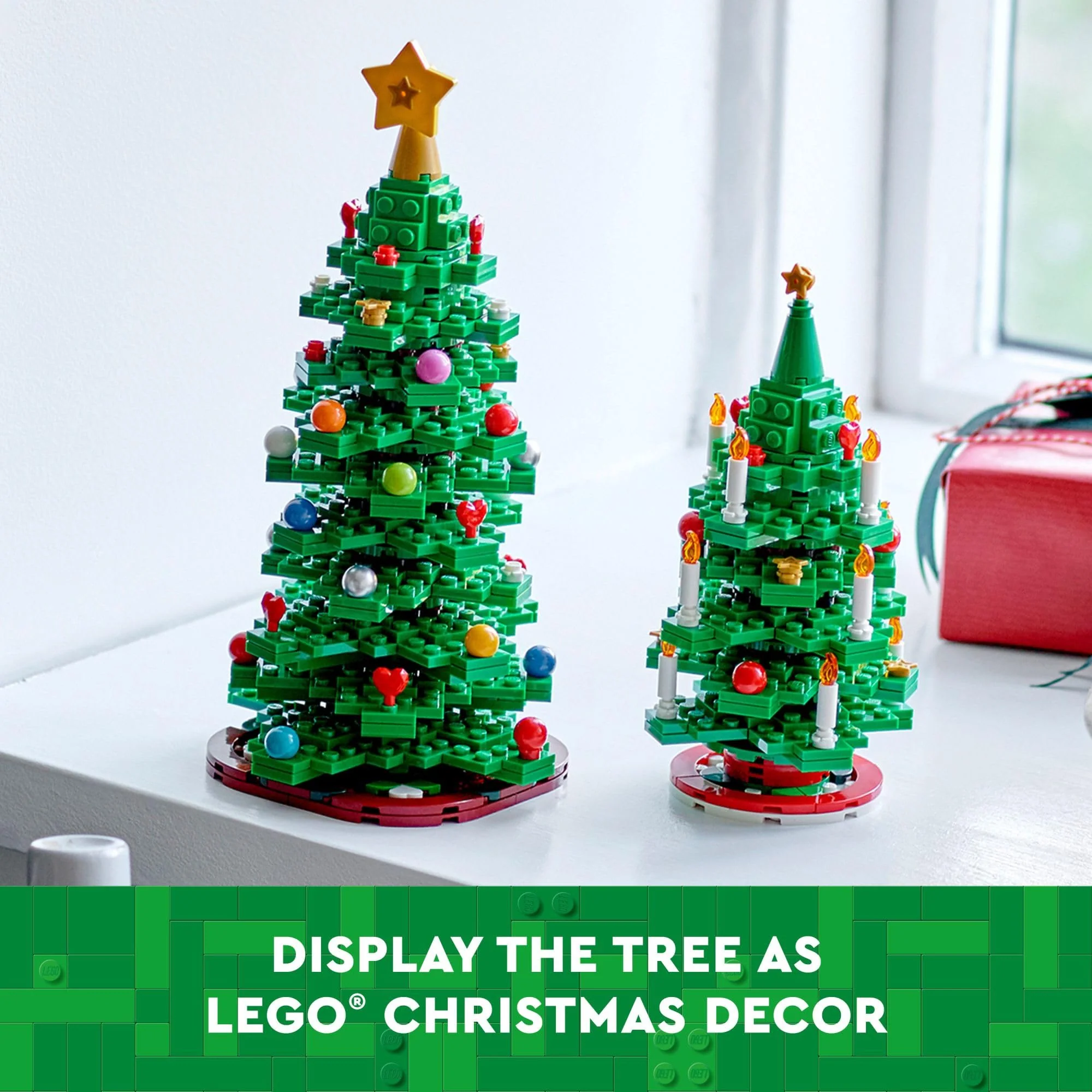 LEGO Christmas Tree - Building Toys for Kids, Boys & Girls, Ages 12+ - Mini Christmas Tree Decorations for Tabletop & Home - Gifts for Boys & Girls - 40573 - Image 3
