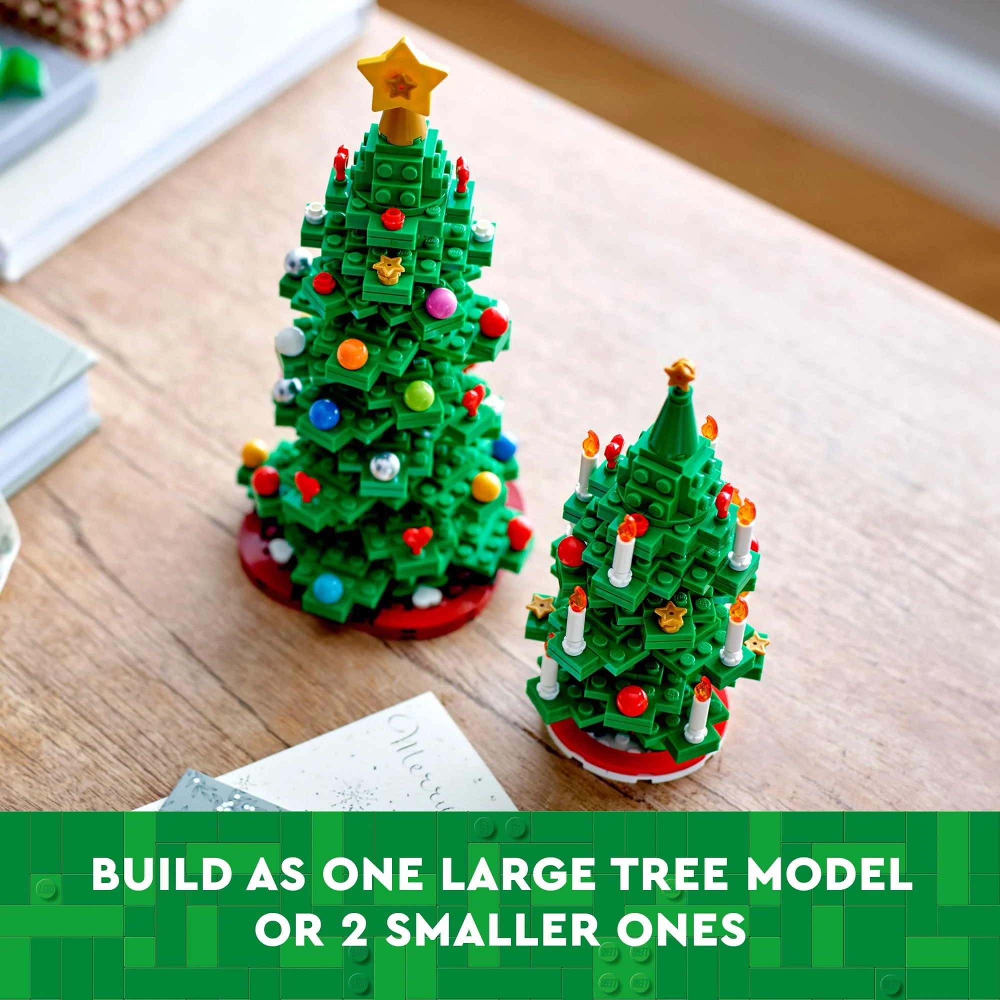 LEGO Christmas Tree - Building Toys for Kids, Boys & Girls, Ages 12+ - Mini Christmas Tree Decorations for Tabletop & Home - Gifts for Boys & Girls - 40573 - Image 6