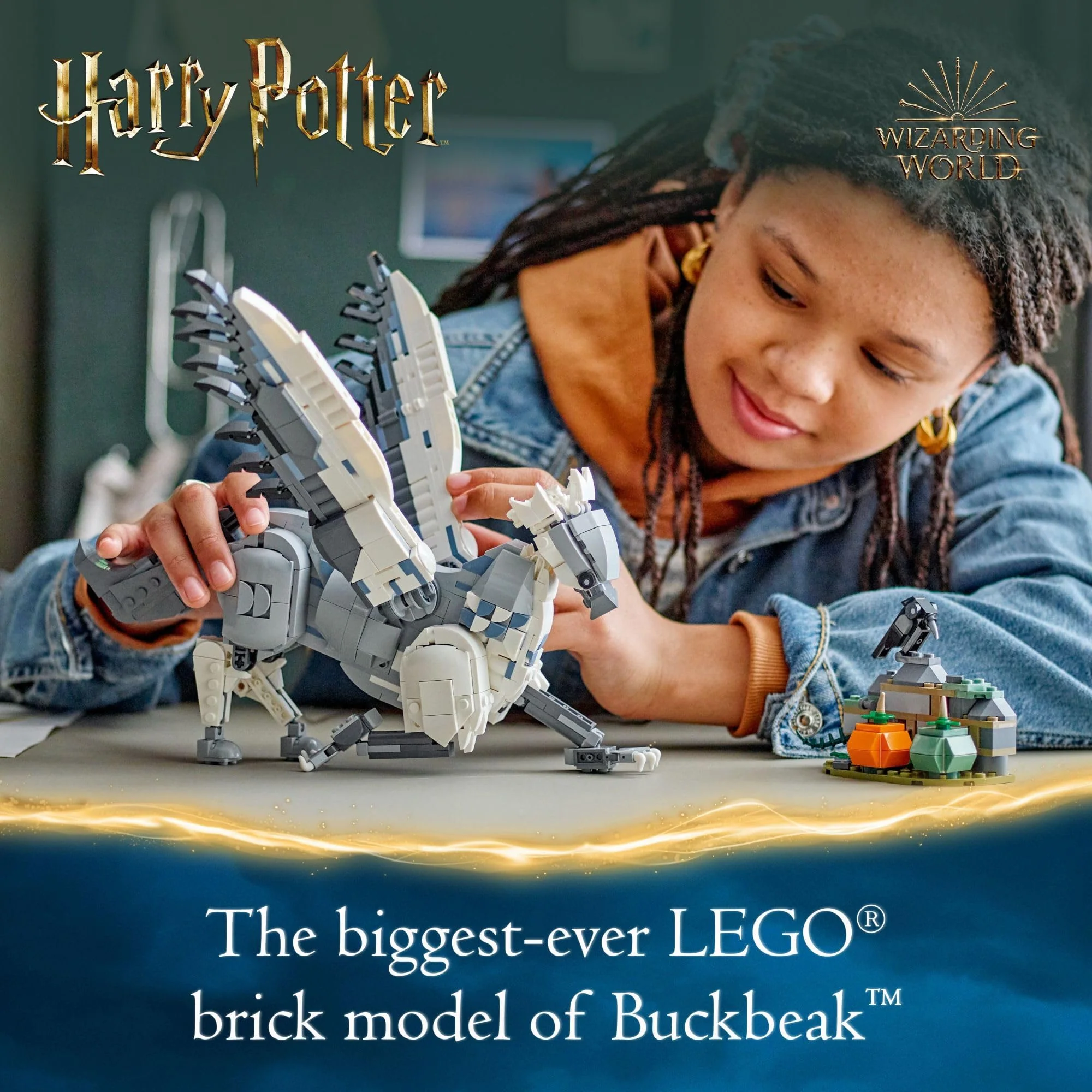 LEGO Harry Potter Buckbeak The Hippogriff Building Toy - Pretend Play or Display Toy for Boys & Girls, Ages 9+ Years - Gift for Christmas - Collectible Harry Potter Decor - 76427 - Image 7