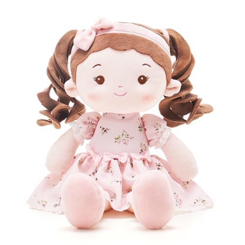 LeyaDoll Soft Baby Doll Toys (16''), My First Baby Rag Doll for 1 Year-Old Girl Birthday Gift, Christmas Plush Toys Gift for Toddler Kids Infants -Princess Breeze - Image 6