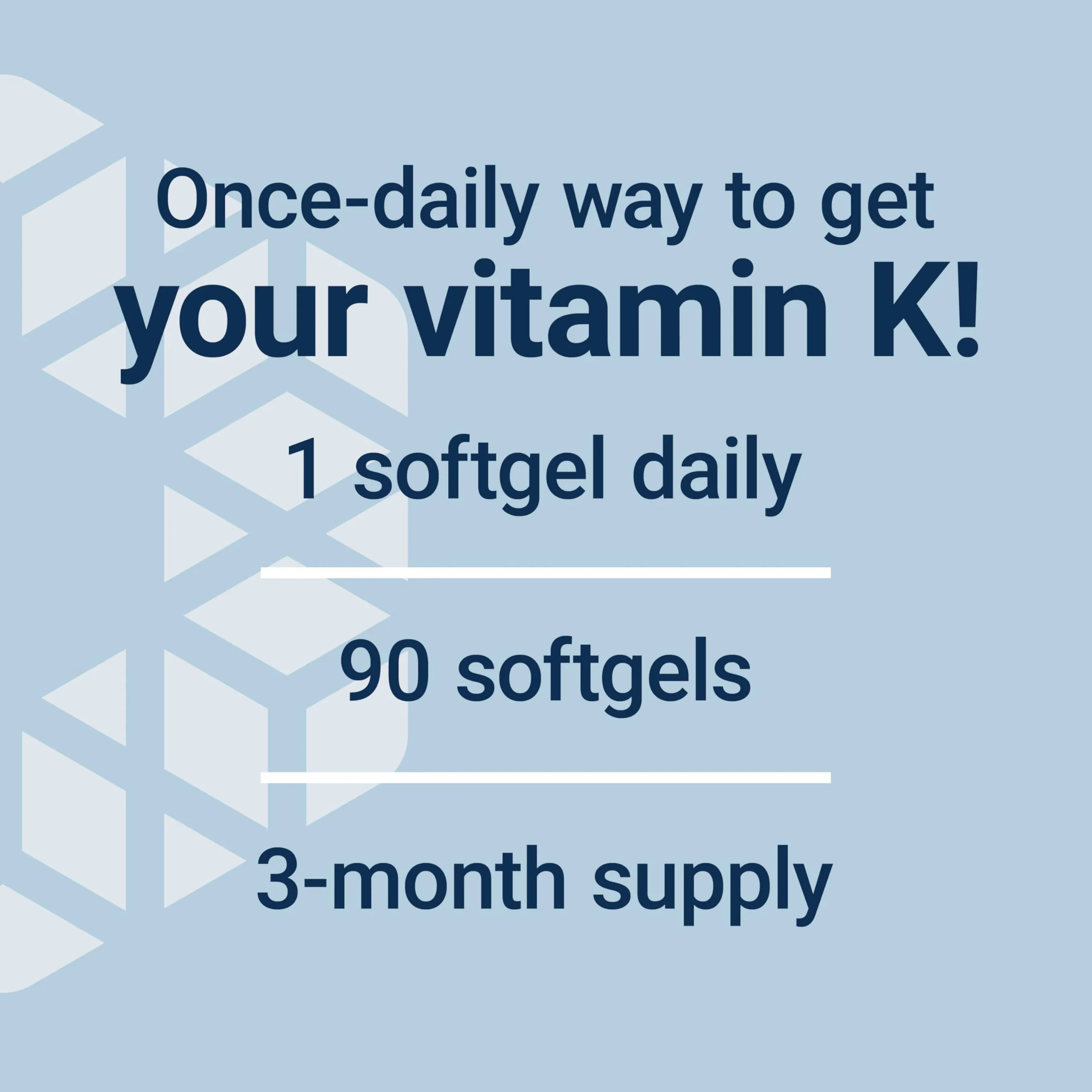 Life Extension Super K, vitamin K1, vitamin K2 mk-7, vitamin K2 mk-4, vitamin C, bone/heart/arterial health, 3-month supply, Gluten-Free, 1 Daily, Non-GMO, 90 softgels - Image 8
