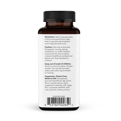 LifeSeasons Stem Boost-R - Stem Cell Support - Naturally Repair Damaged Tissue - Vitamin Supplement Rich in Antioxidants - Royal Jelly, Spirulina, Blueberry, Brown Seaweed & L-Carnosine - 120 Capsules - Image 4